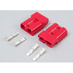 Connector, 50A Red W #6 Cont (Set Of 2)