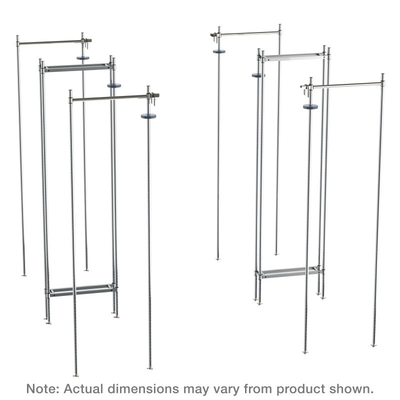 Metro LTTE21C Super Erecta & Super Adjustable Double Deep Top-Track Stationary End Unit Kit 21"W