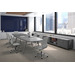 10921 GRAY NOVA 3 MB KT CHAIR-GREYZ244