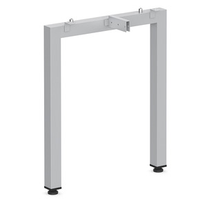 PLTLEG-U-24 24" METAL U LEG - Silver