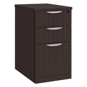 PL248 MOBILE PEDESTAL BOX/BOX/FILE - Espresso