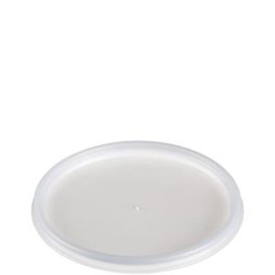 Dart 8-16 oz Vented Translucent Plastic Lids