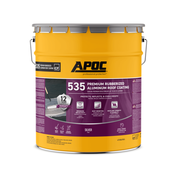 APOC® 535 PREMIUM RUBBERIZED ALUMINUM ROOF COATING