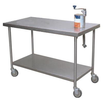 Cook's 30" x 60" Open Base Can Opener Table