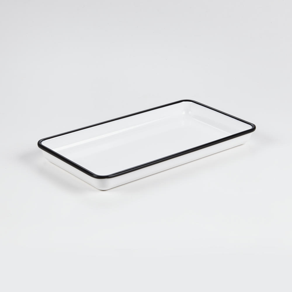 Rimmed Melamine Bowls & Platters