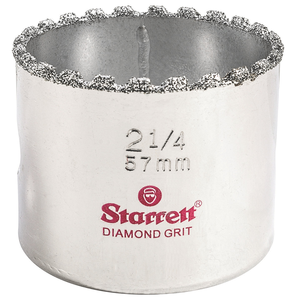 STARRETT KD0214-N 2-1/4'' (57mm) Diamond Grit Hole Saw