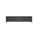 PL2044OH 71" WALL MOUNT OPEN HUTCH- NEWPORT GRAY