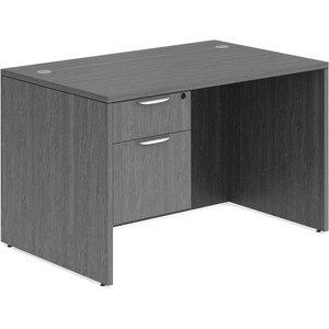 CLASD1015- Classic Desk 48" X 30" with Box/File Pedestal- Newport Gray
