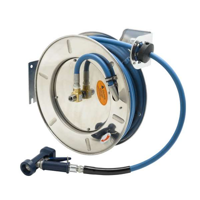 T&S Brass B-7143-02 Hose Reel Open