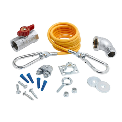T&S Brass AG-KF Safe-T-Link Gas Appliance Connectors Installation Kit