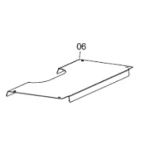 Veloci Heater Replacement Top Panel - Fire 155