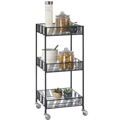 Cal-Mil 4111-13 15"W x 14"D x 35"H Portland Merchandiser Cart