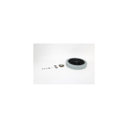 Nilfisk Advance - 1463860000 - Wheel D.300X50 Grey-Black Kit