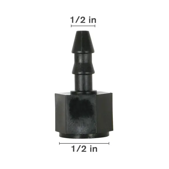 Polypro Hex Head Barb Fitting