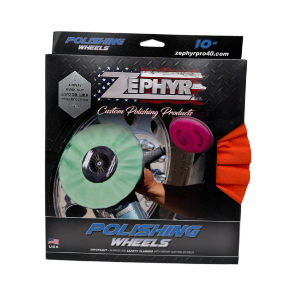 10"Kwik Kut Primary Pad Or/Yw