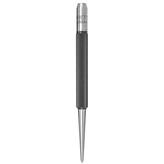 STARRETT 816A Prick Punch, 4" X 5/64" Point