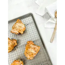 1606CR Half Sheet with Baking Rack - USA Pan Lifestyle