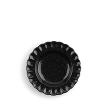 Sauce Dish Crimp Black 3.5"