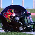 Throwback Game Football Helmet Decals