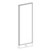P6724 POWER Webb Panel - 67"H x 24"W Aspen Fabric, Silver