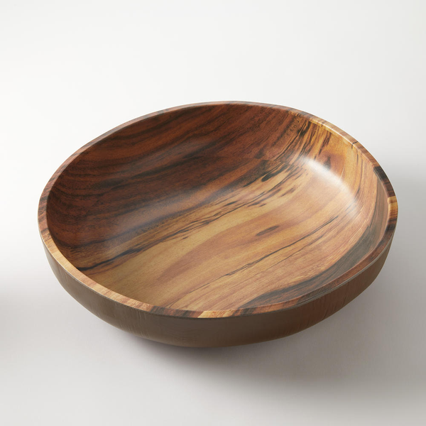 Acacia Melamine Serving Bowls