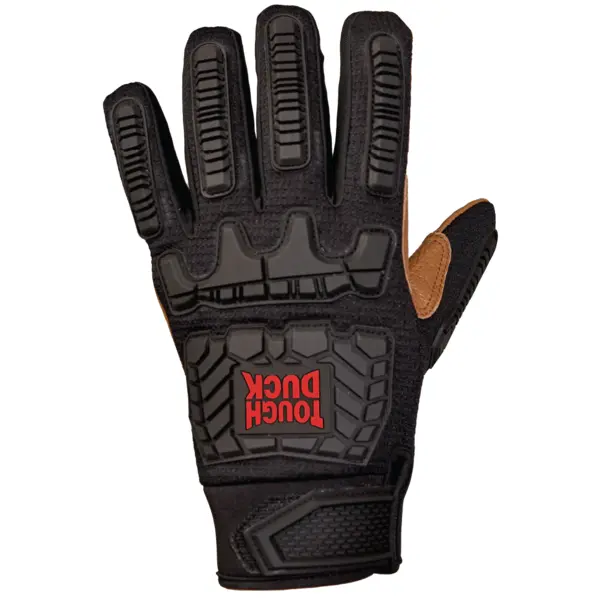 TOUGH DUCK WG11 - 3M™ Thinsulate™-Lined Impact Resistant Glove - Black/Brown