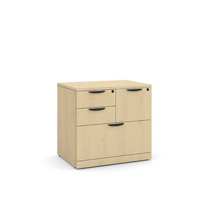 PL114 30"W LATERAL BBF COMBO- MAPLE