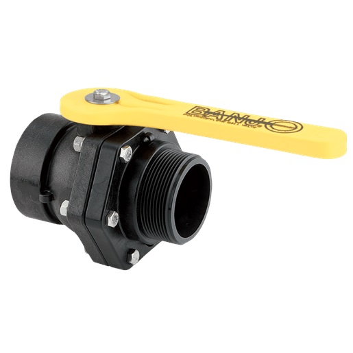 CCI 3" FNPT x 3" MNPT Banjo Standard Port Ball Valve Stubby