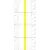 1"ERASABLE WRITE-ON YEL10P/BX