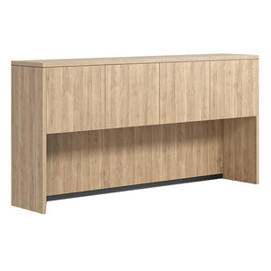 CLAHU1003- Hutch with 4 Laminate Doors- Aspen