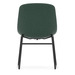 36241GREENF0354 - ZEST GUEST CHAIR- DARK GREEN
