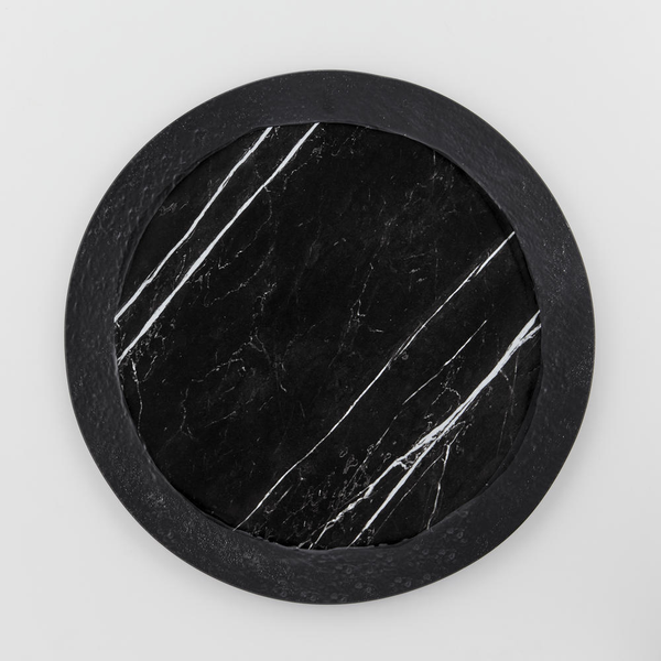 Dual-Tone Marble Melamine Serving Platters