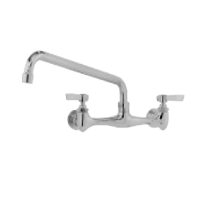 Advance Tabco K-119 16" Swing Spout Splash Mounted Faucet