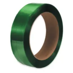 1/2" X 3250' .028 GREEN POLYESTER STRAPPING, 820#, 16 X 3 CORE  2/CS PS4228G