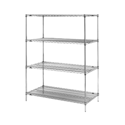Metro N516K3 Super Erecta Starter Shelving Unit 24"W X 24"D X 63"H