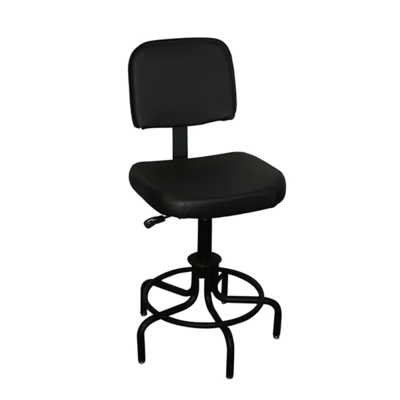 Swivel Stool - 25" to 30" Height - Vinyl Seat