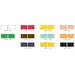 Kardex Compatible Solid Color Designator 53300 Label Rolls