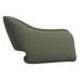 6801- SARON GUEST CHAIR-  GREEN (TUB ONLY, BASE NOT INCLUDED)