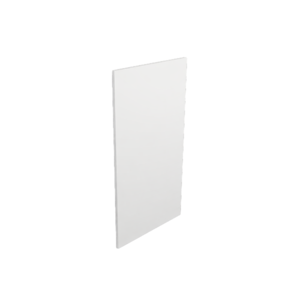 Pure White Finish Back Panel - 48" x 96"