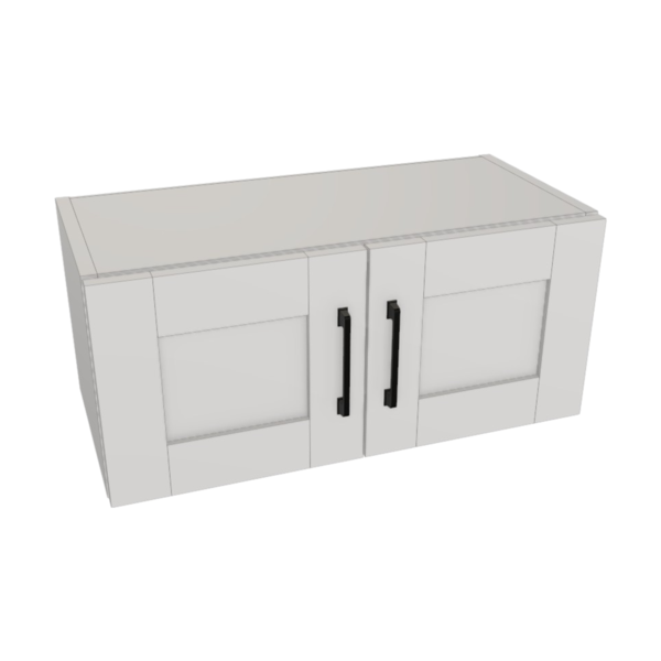 Hampton Pure White Box Wall Kit - 27” X 12” X 13”