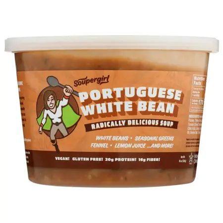 SOUP PORTUGUESE WHITE BEAN | 12/16 OZ