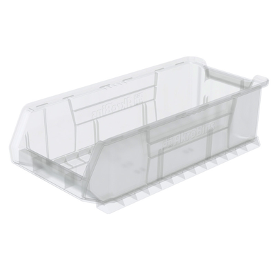 Metro MB30286CLS Large Stacking Supply Bin, Clear, 23.8" x 11" x 7"
