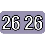Barkley Compatible Yearcode 90600 Label Rolls