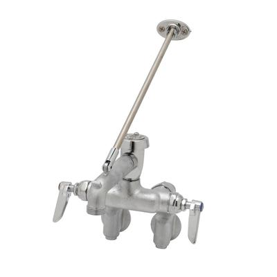 T&S Brass B-0668-RGH Service Sink Faucet 2-1/4" to 8-1/4" Adjustable Centers
