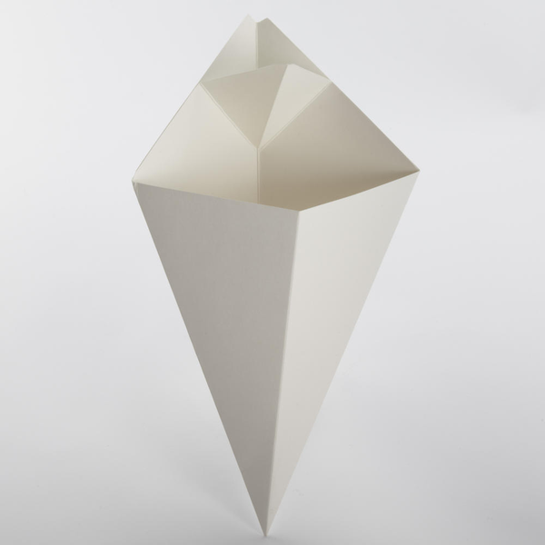 Square Fry Cone Holders & Cardboard Cones