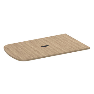 PL638THALF- 47 x 71" ARENA 1/2 TABLE TOP W/GROMMET- Aspen