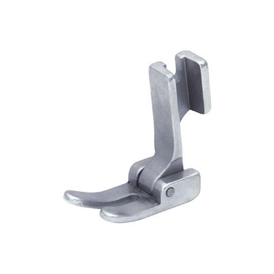 Wide Hinged Presser Foot with Thread Groove, 1/2 Inch, Screw-On, High Shank