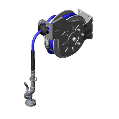 T&S Brass B-7112-01M Hose Reel System Open