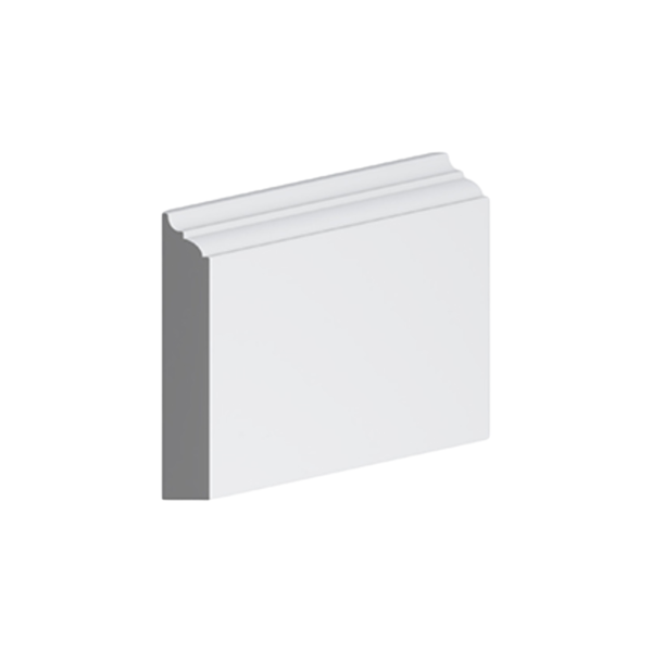 Metropolitan White Base Moulding