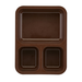 Cambro 853FCP167 Tray-On-Tray Meal Delivery 3-Compartment